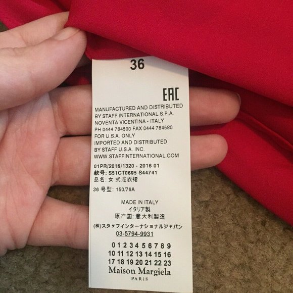 Maison Margiela Pink Fushia Long midi Dress Sz 36 - Picture 6 of 8